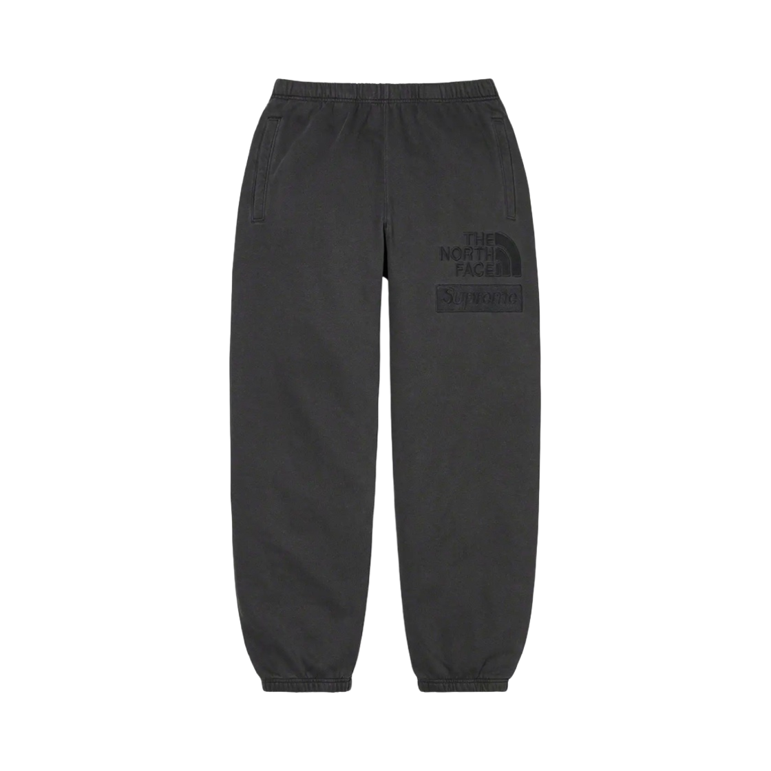 슈프림 x 노스페이스 피그먼트 프린티드 스웨트팬츠 블랙 - 22FW(Supreme x The North Face Pigment Printed Sweatpants Black - 22FW) - 1