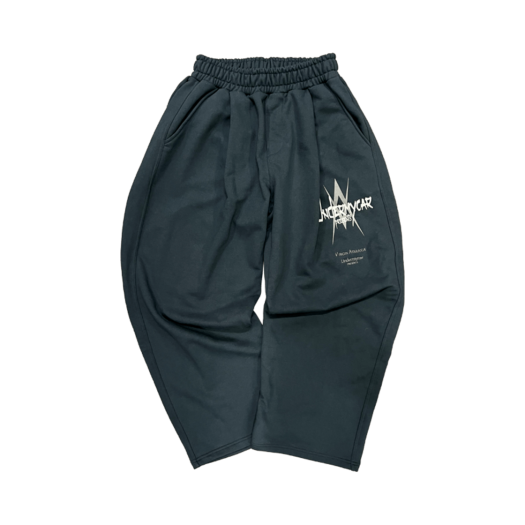 UMCPOCBGVAP Undermycar POC VIRGIN ATARAXIA SWEAT PANTS BLUE GREEN