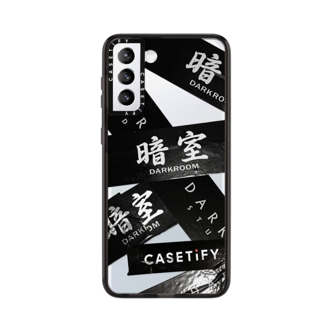 케이스티파이 x 다크룸 스튜디오 테이프 임팩트 갤럭시 케이스 클리어 블랙(Casetify x Darkr8m Studio Tape Impact Galaxy Case Clear Black) - 7