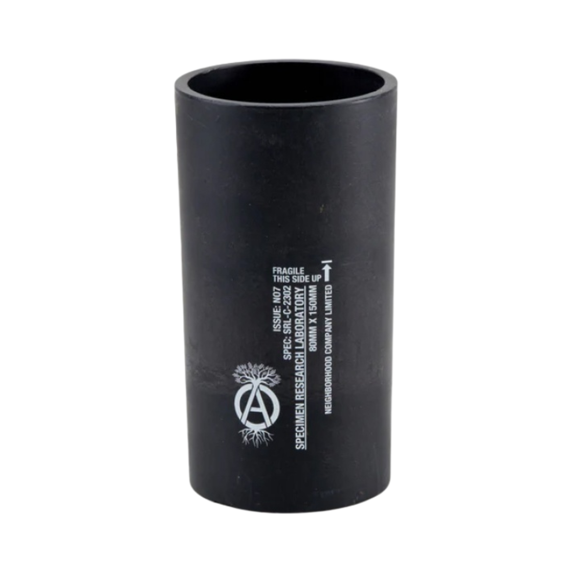네이버후드 SRL . 내로우 실린더 타입 플랜트 팟 블랙(Neighborhood SRL . Narrow Cylinder Type Plant Pot Black)