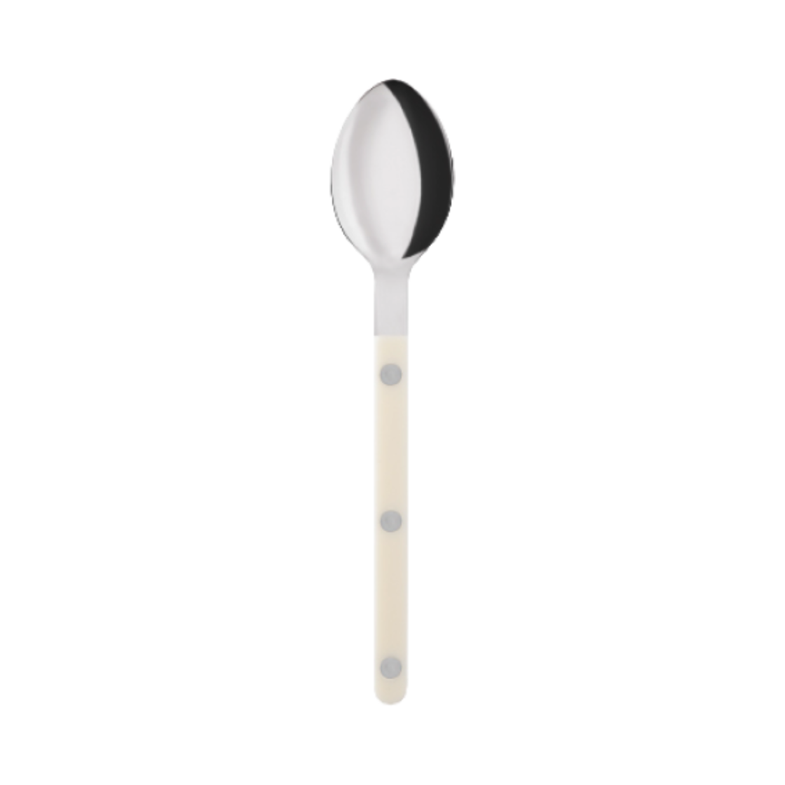 사브르 파리 비스트로 커트러리 샤이니 샐러드 스푼 아이보리(Sabre Paris Bistrot Cultlery Shiny Salad Spoon Ivory)