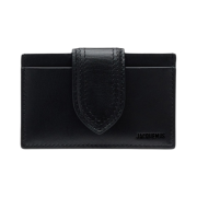 Jacquemus Le Porte Carte Bambino Flap Coin Purse Black