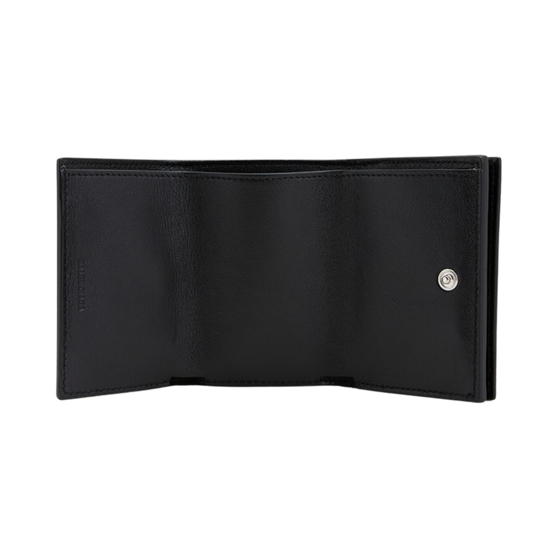 발렌시아가 로고 캐시 반지갑 블랙(Balenciaga Logo Cash Bi-Fold Wallet Black) - 2