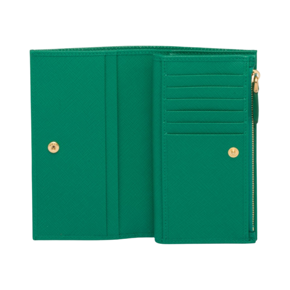 프라다 라지 사피아노 레더 월렛 망고(Prada Large Saffiano Leather Wallet Mango) - 2