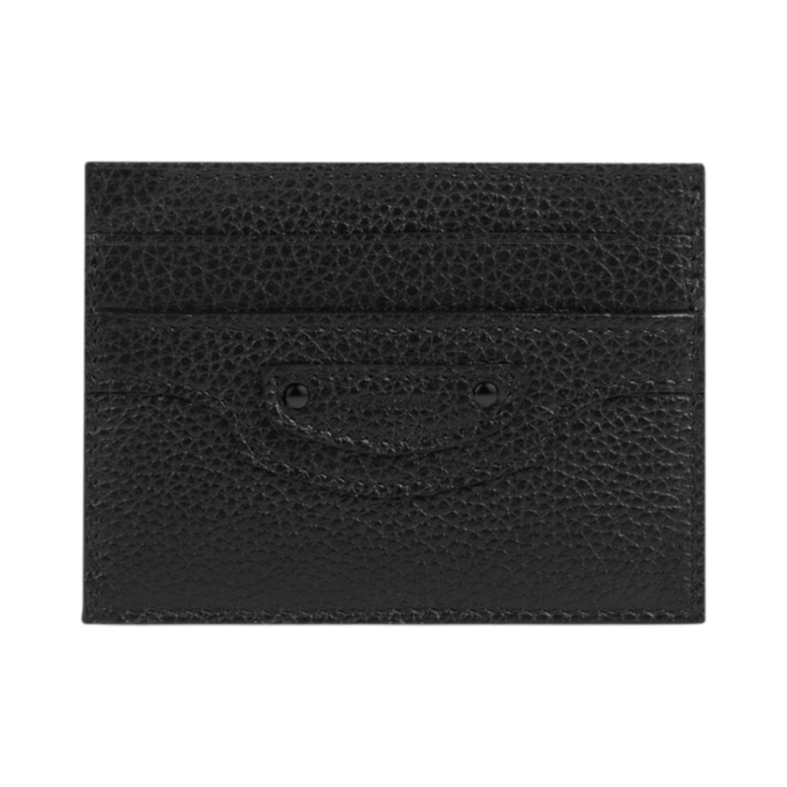 64010915Y071000 Balenciaga Neo Classic Card Holder Black Matte Hardware Black