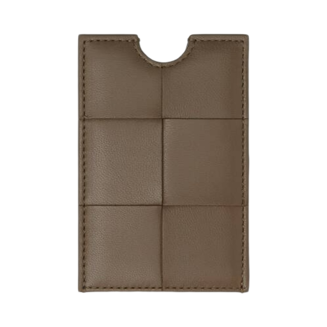 보테가 베네타 카세트 크레딧 카드 케이스 토프 그레이(Bottega Veneta Cassette Credit Card Case Taupe Grey) - 1