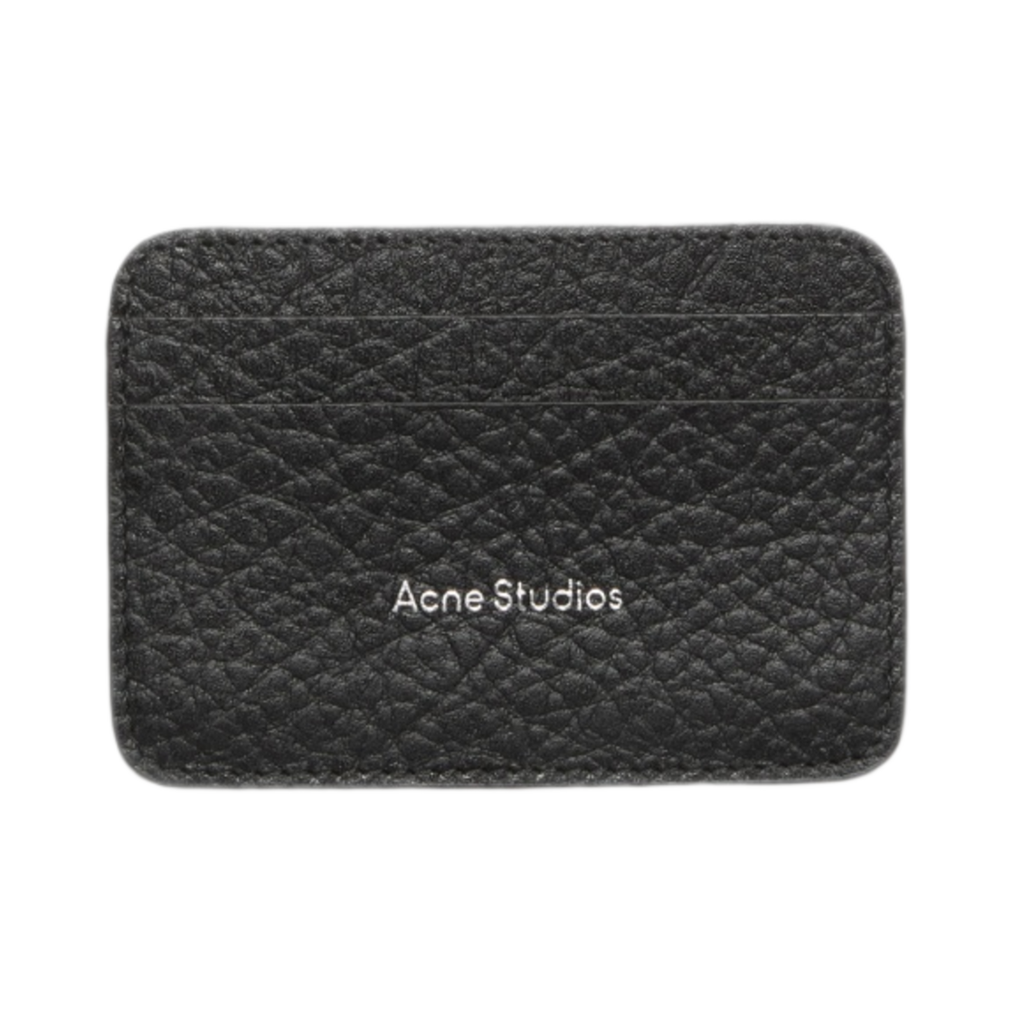 CG0245-900 Acne Studios Leather Card Holder Black