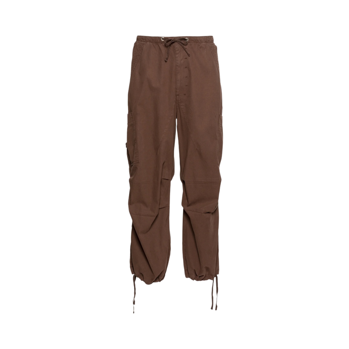 JMCP2419 Jaded London Parachute Cargo Pants Brown
