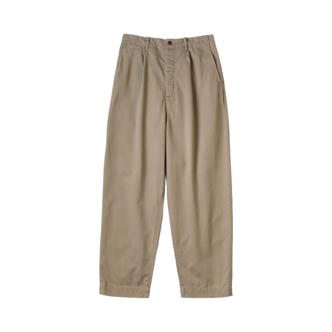 캐피탈 치노 하이웨이스트 님 팬츠 베이지