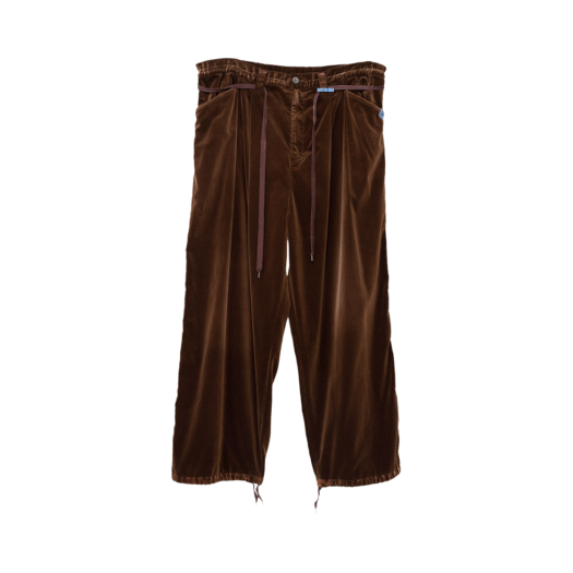 A11PT032-BROWN Maison Mihara Yasuhiro Cotton Velveteen Pants Brown