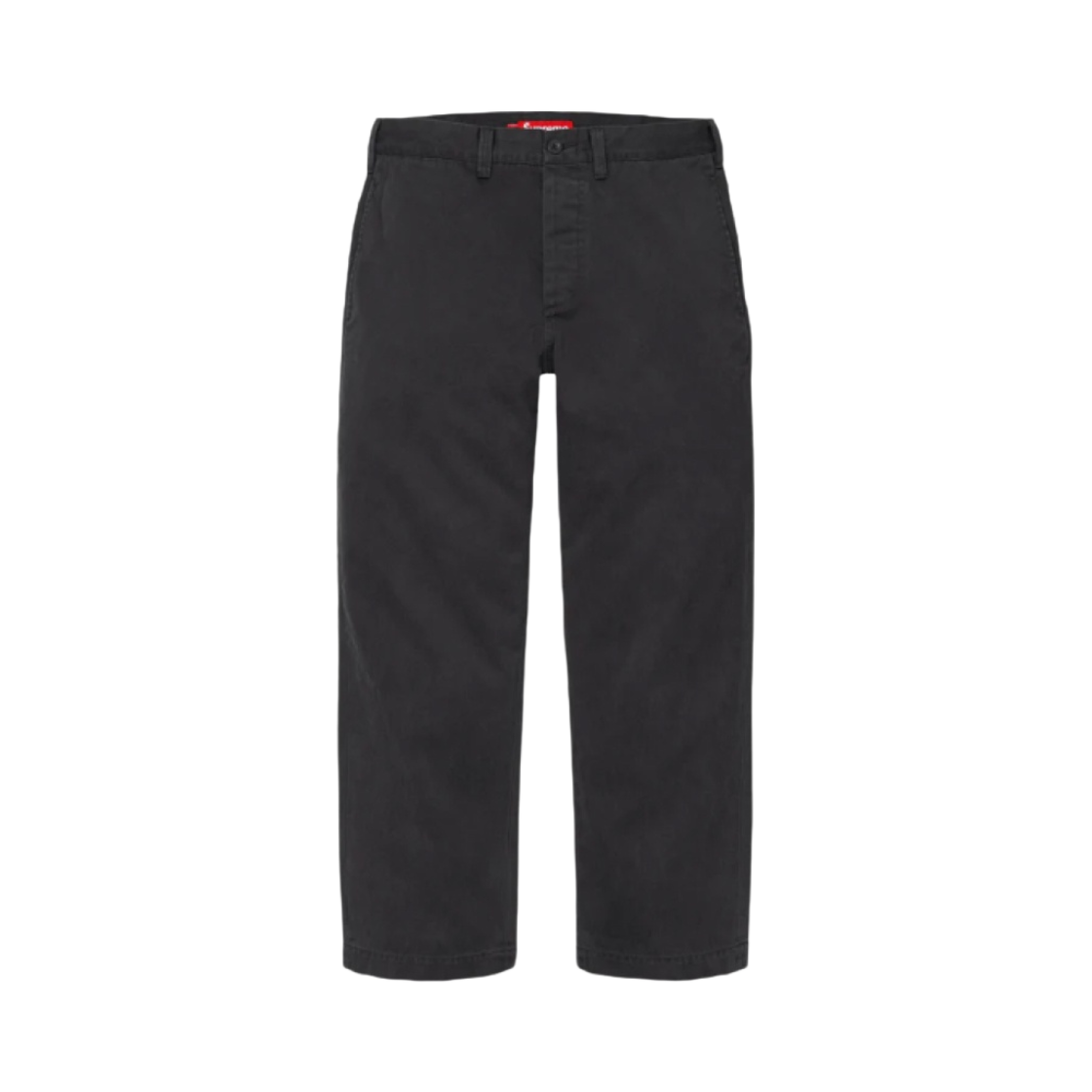 슈프림 치노 팬츠 블랙 - 24FW | Supreme | KREAM