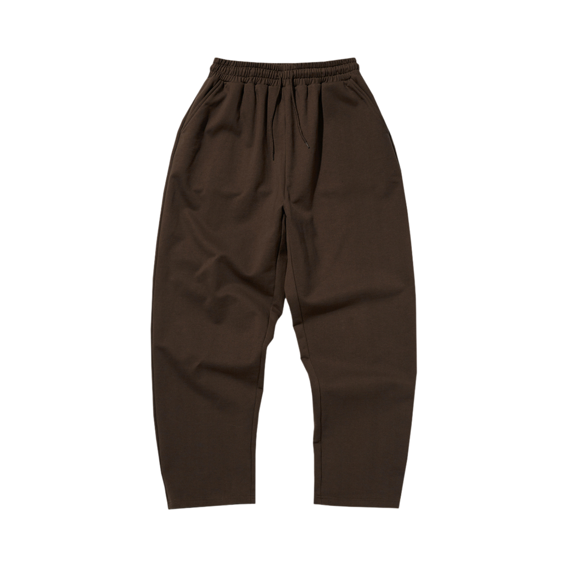 SDESBO110BN Suade Basic Wide Long Pants Mokha Brown