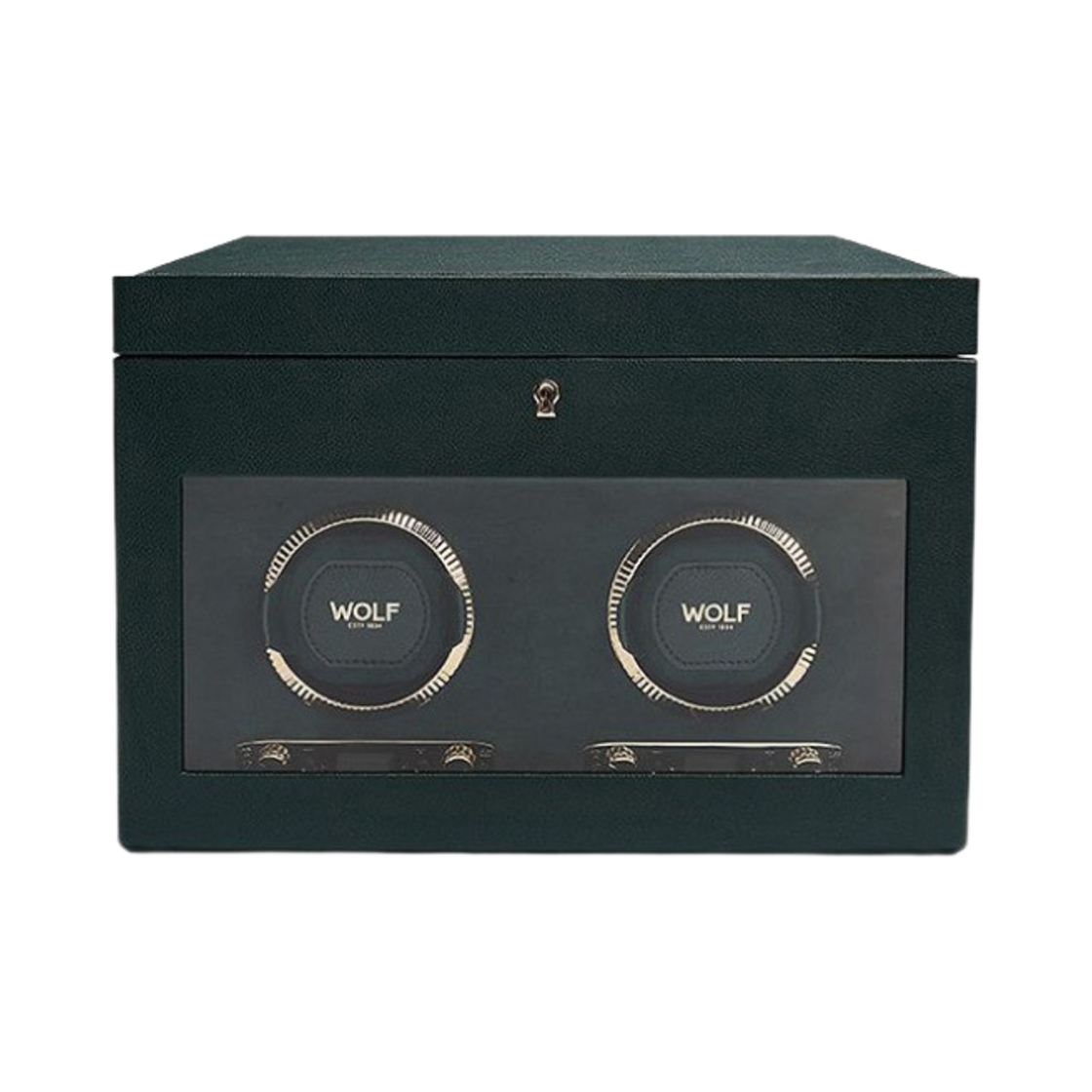 울프 1834 브리티쉬 레이싱 더블 워치 와인더 그린(Wolf 1834 British Racing Double Watch Winder Green)
