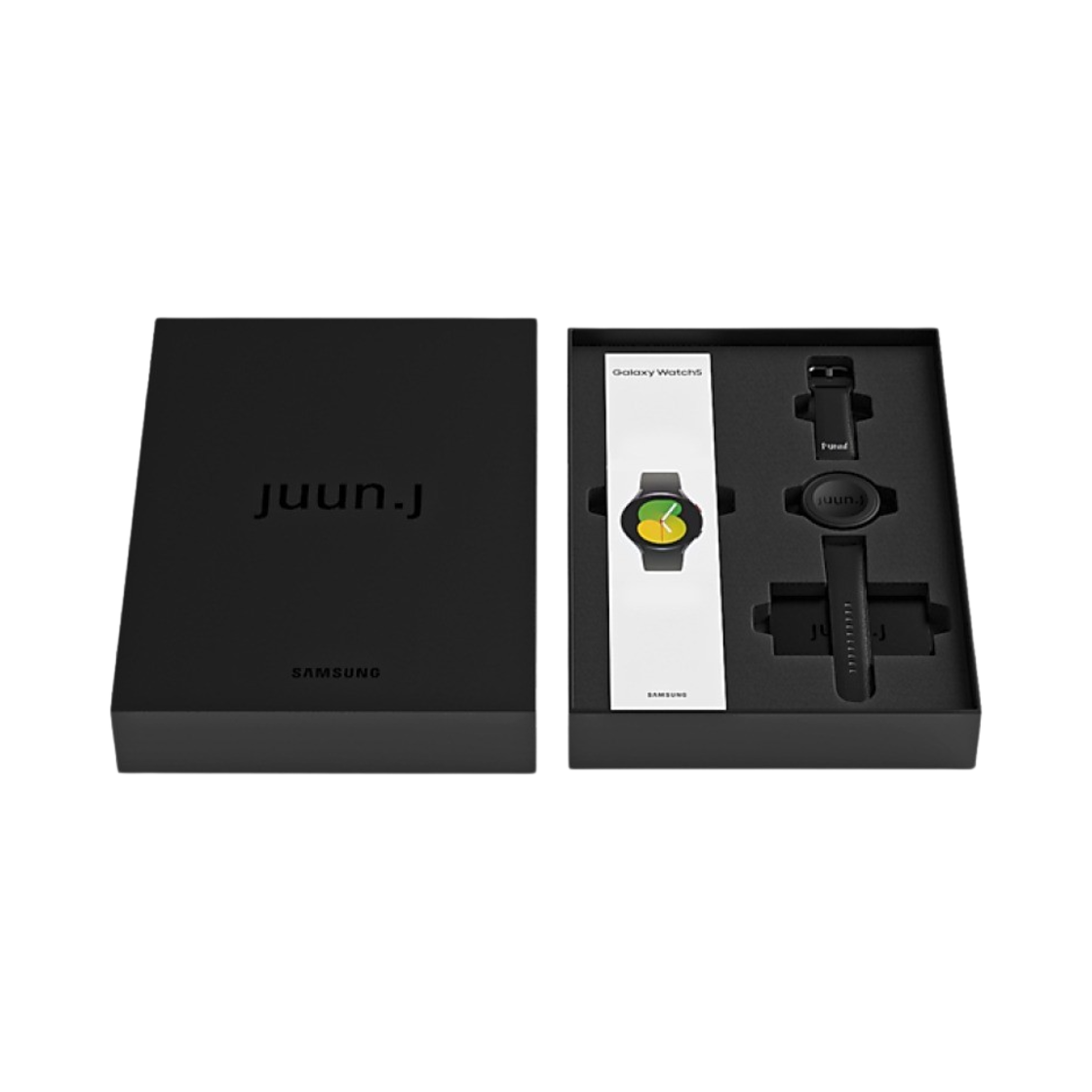 삼성 갤럭시 워치5 40mm 준지 에디션 블랙 (국내 정식 발매 제품)(Samsung Galaxy Watch5 40mm Juun.J Edition Black (Korean Ver.)) - 2