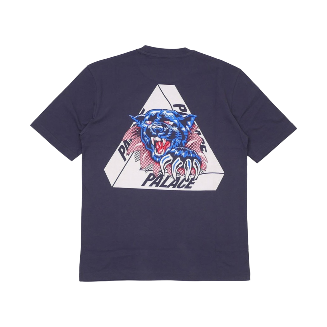 - Palace Ripped T-Shirt Navy - 19FW