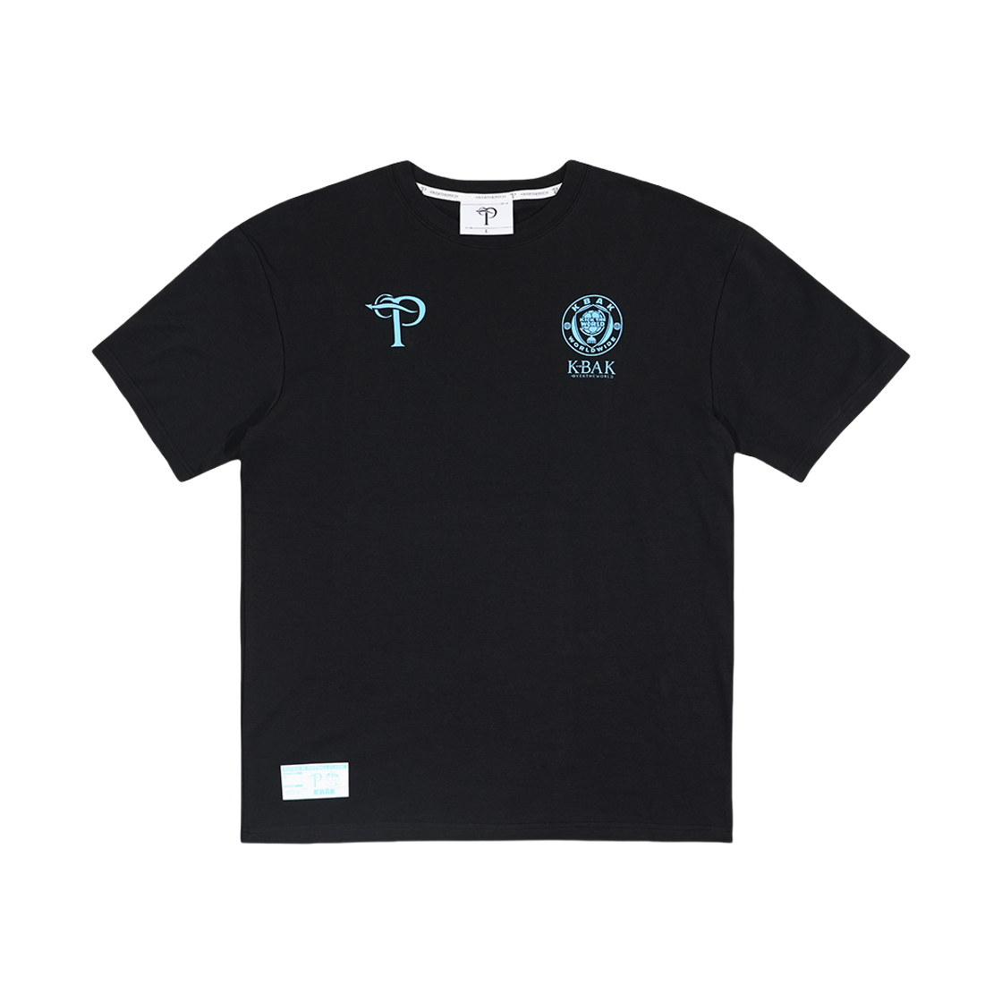 PKB24S6TS001UBK [예약 배송] Over The Pitch x KBAK T-Shirt Black