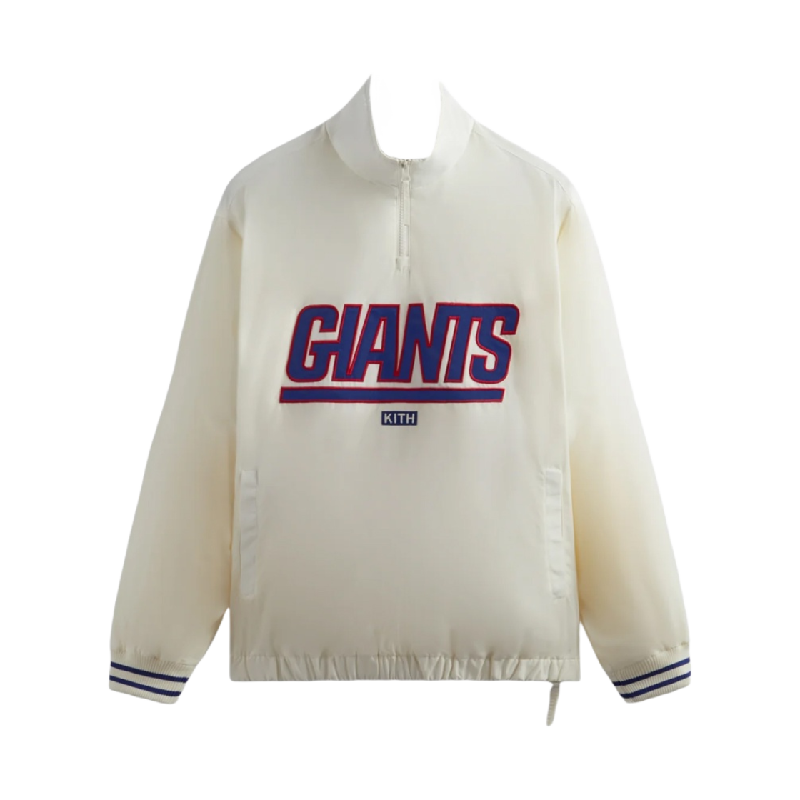 키스 x NFL 자이언츠 나일론 모크넥 쿼터 집 나노(Kith x NFL Giants Nylon Mock Neck Quarter Zip Nano) - 1
