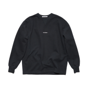 Acne Studios Logo Crewneck Sweater Black