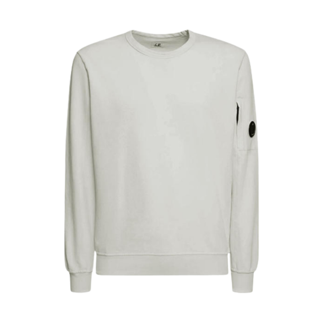 C.P. 컴퍼니 라이트 플리스 스웨트셔츠 드리즐 그레이 - 24SS(C.P. Company Light Fleece Sweatshirt Drizzle Grey - 24SS) - 1