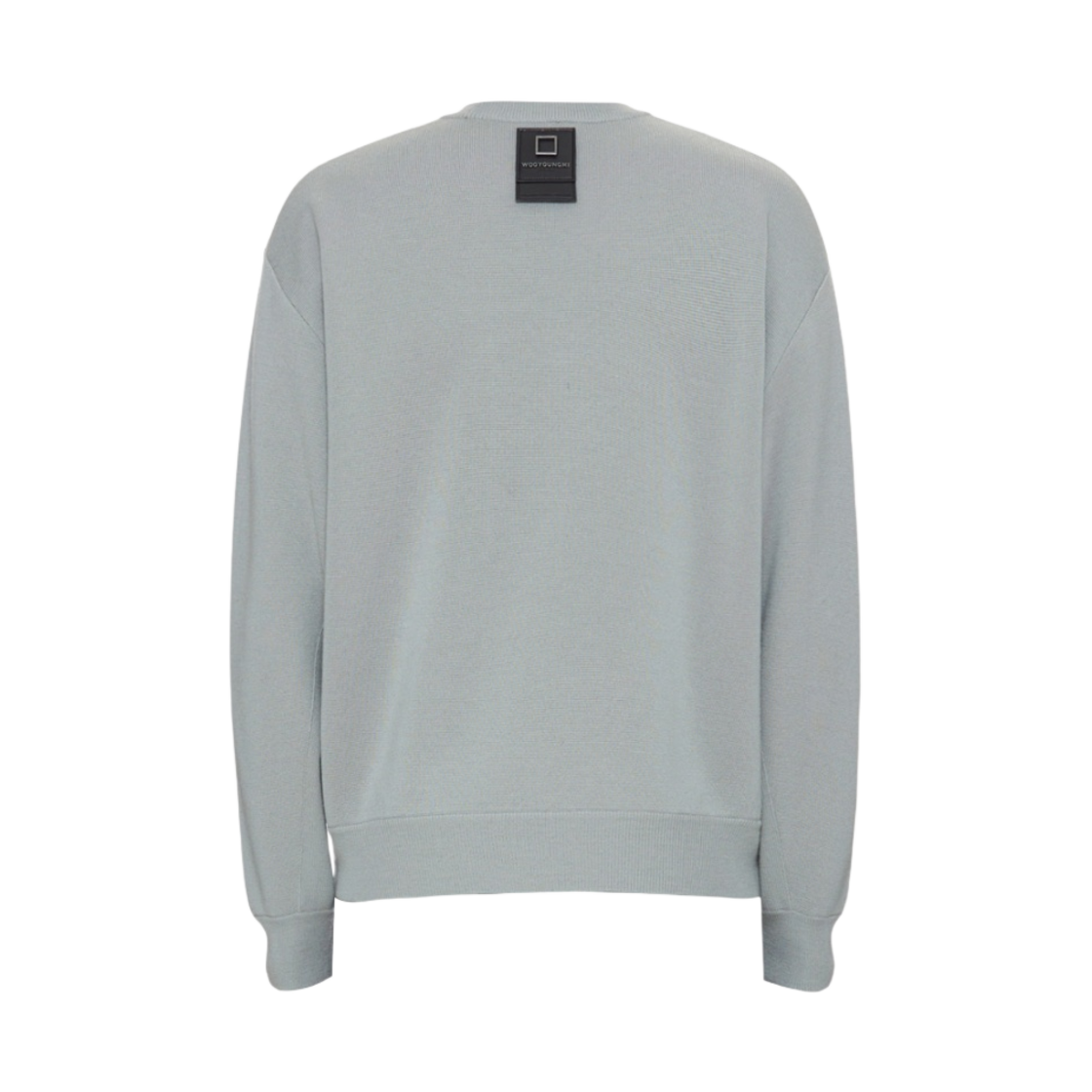 우영미 울 레더 라벨 니트 그레이 - 22FW(Wooyoungmi Wool Leather Label Knit Grey - 22FW) - 2