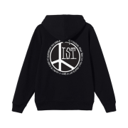 Stussy Peace Dot Hoodie Black