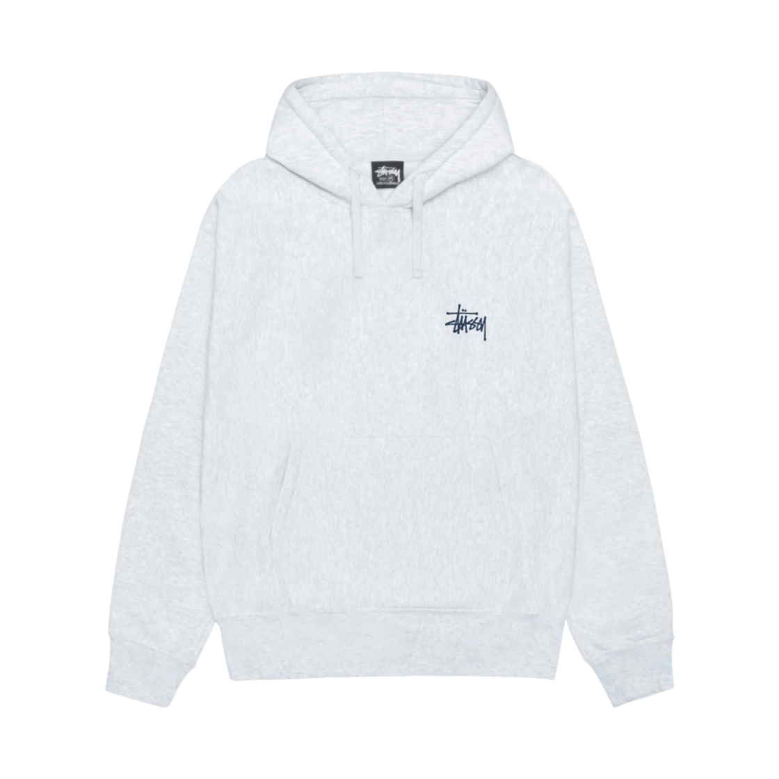 스투시 빌트 인 USA 후드 애쉬 헤더(Stussy Built In USA Hoodie Ash Heather) - 2