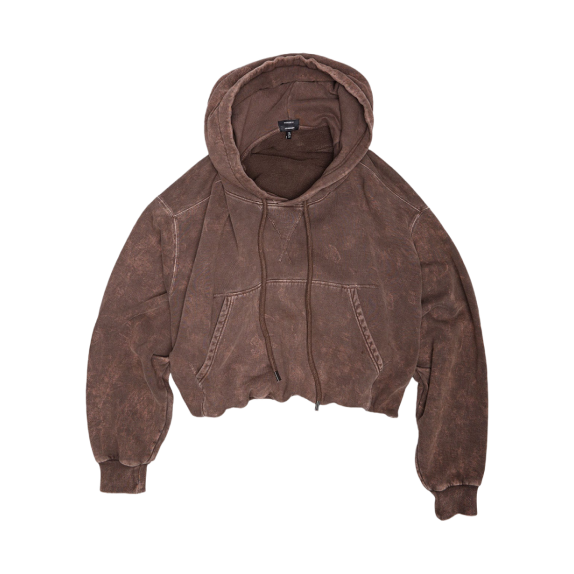 (W) R13 벌룬 풀오버 후드 브라운((W) R13 Balloon Popover Hoodie Brown)