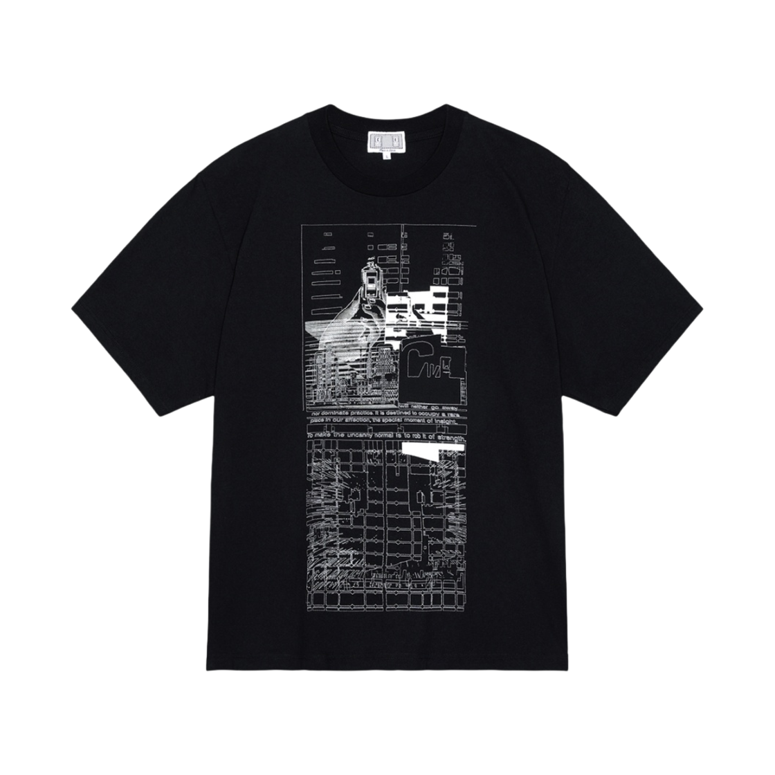 카브엠트 MD 언캐니 노멀 티셔츠 블랙 - 23FW(Cav Empt MD Uncanny Normal T-Shirt Black - 23FW) - 1