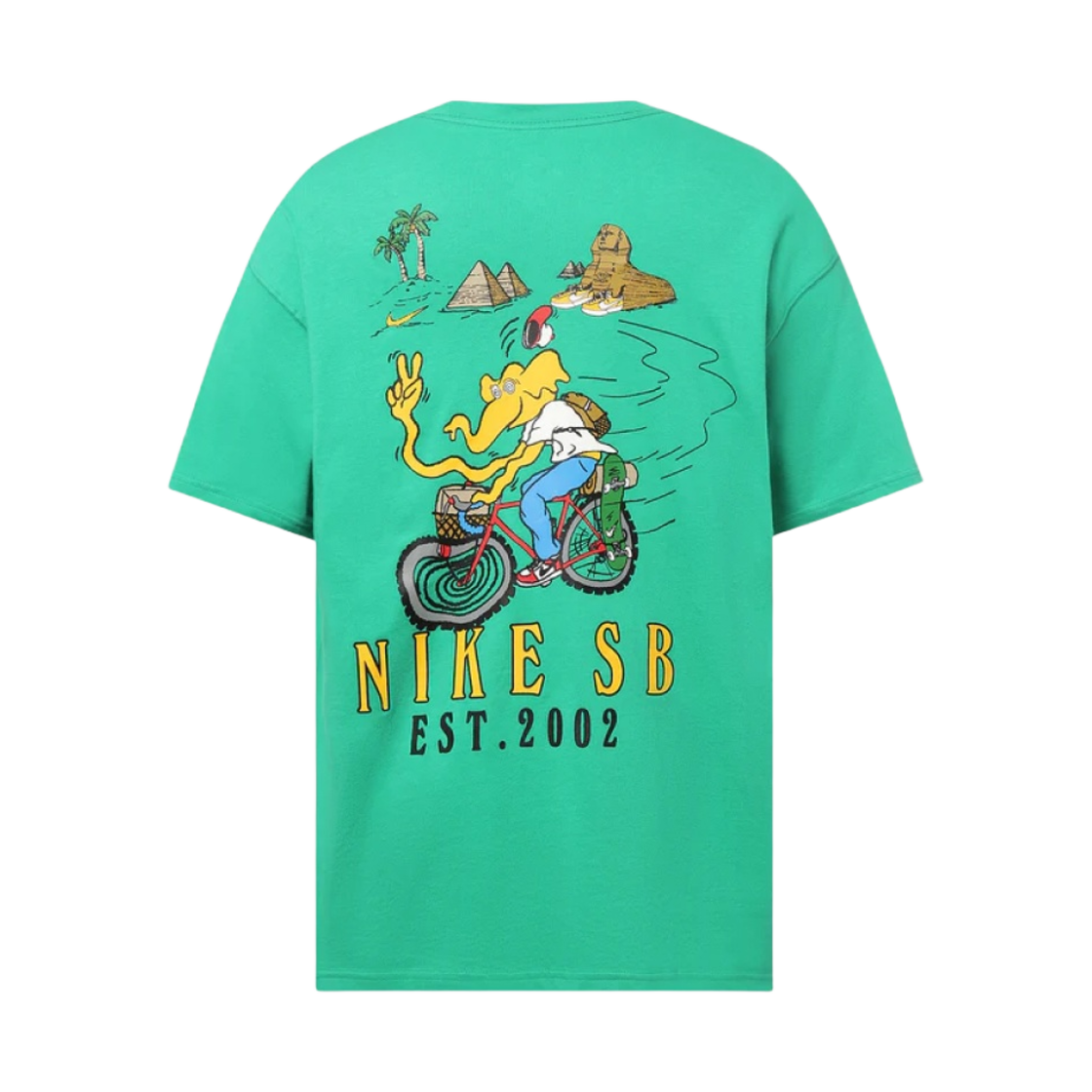 나이키 SB 스케이트보딩 티셔츠 스타디움 그린 - 아시아(Nike SB Skateboarding T-Shirt Stadium Green - Asia) - 2
