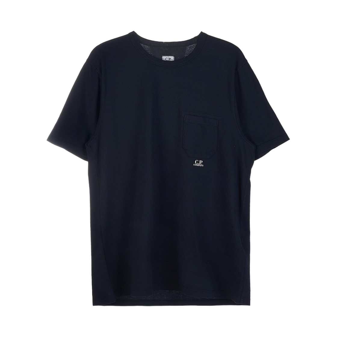 C.P. 컴퍼니 24/1 저지 포켓 티셔츠 토탈 이클립스 블루 - 23SS(C.P. Company 24/1 Jersey Pocket T-shirt Total Eclipse Blue - 23SS) - 1