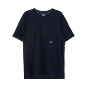 C.P. Company 24/1 Jersey Pocket T-shirt Total Eclipse Blue - 23SS