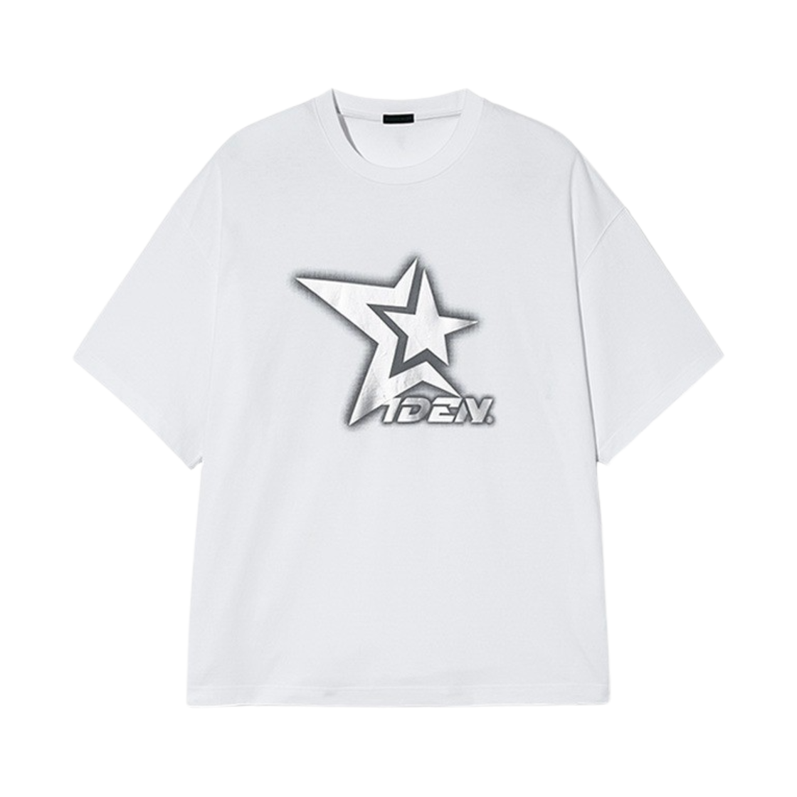 TIP_229 THE IDENTITY PROJECT Shooting Star Round Half Sleeve White