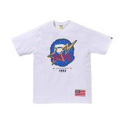 BAPE Space Ape Head T-Shirt White