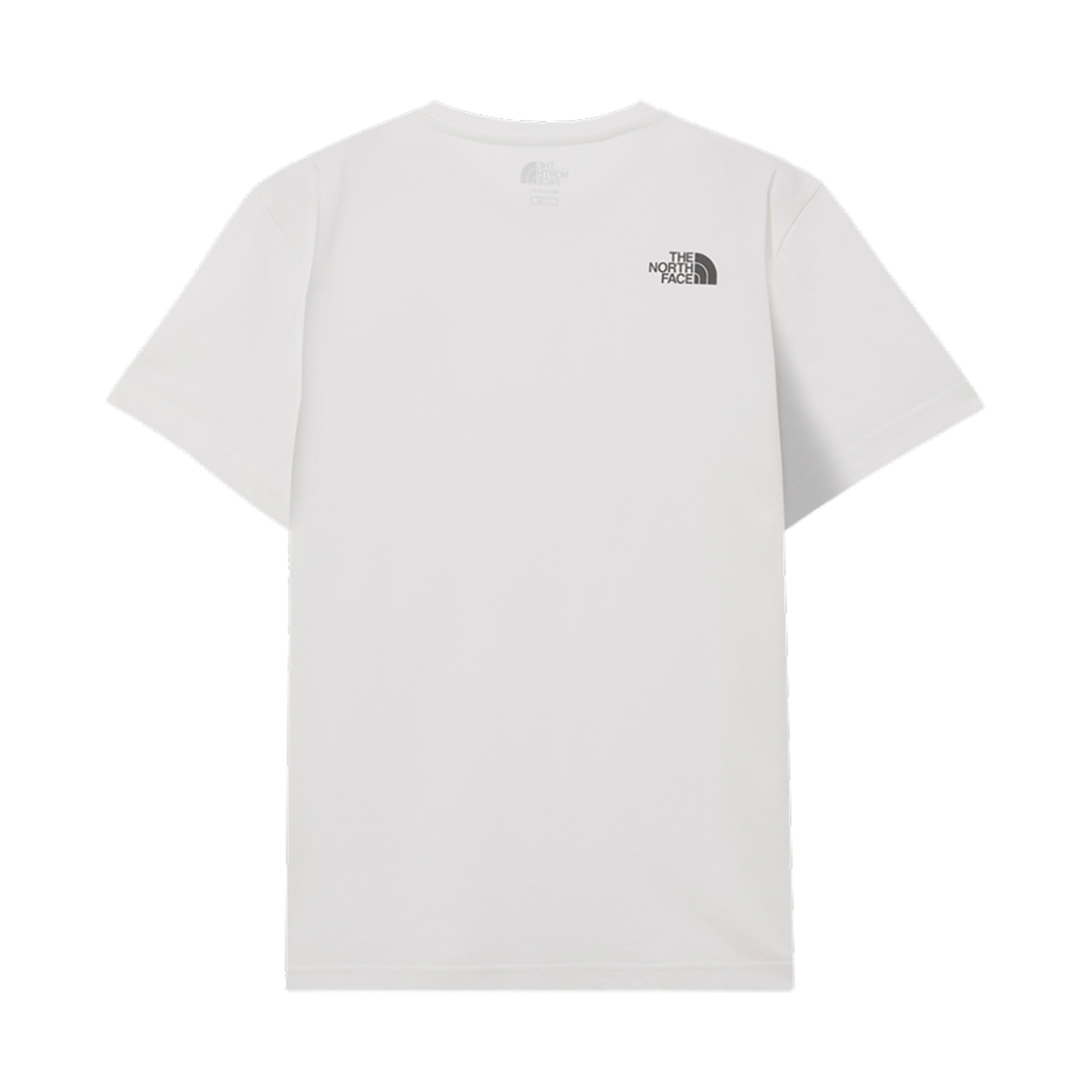 노스페이스 코튼 숏슬리브 라운드 티셔츠 화이트 - 25SS(The North Face Cotton S/S Round T-Shirt White - 25SS)