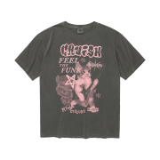 CAVISH Mega Cyclone Pigment SS Tee Charcoal