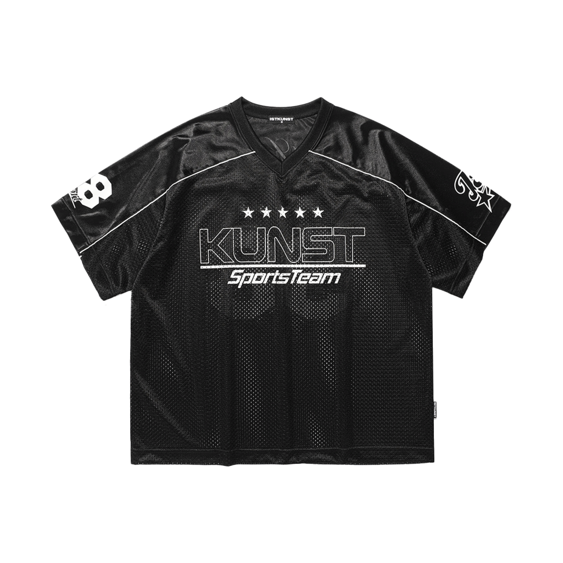 이스트쿤스트 메쉬 축구 저지 블랙(ISTKUNST Mesh Football Jersey Black)