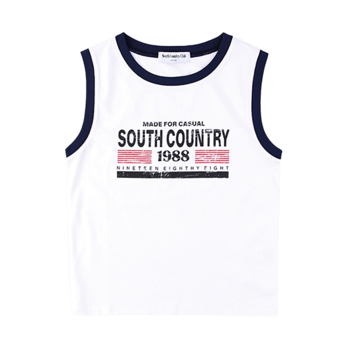 에이펙스디자인 빈티지 크롭 슬리브리스 화이트(ApexDesign Vntg Crop Sleeveless White)