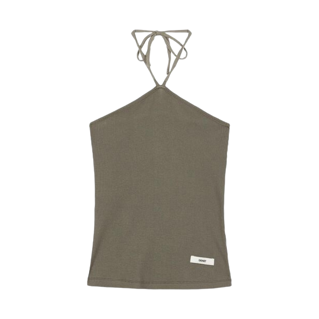 (W) 다이닛 레이어 홀터탑 모카((W) Deinet Layer Halter Top in Mocha)