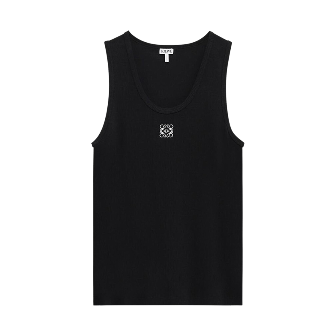 로에베 아나그램 탱크 탑 블랙(Loewe Anagram Tank Top Black)