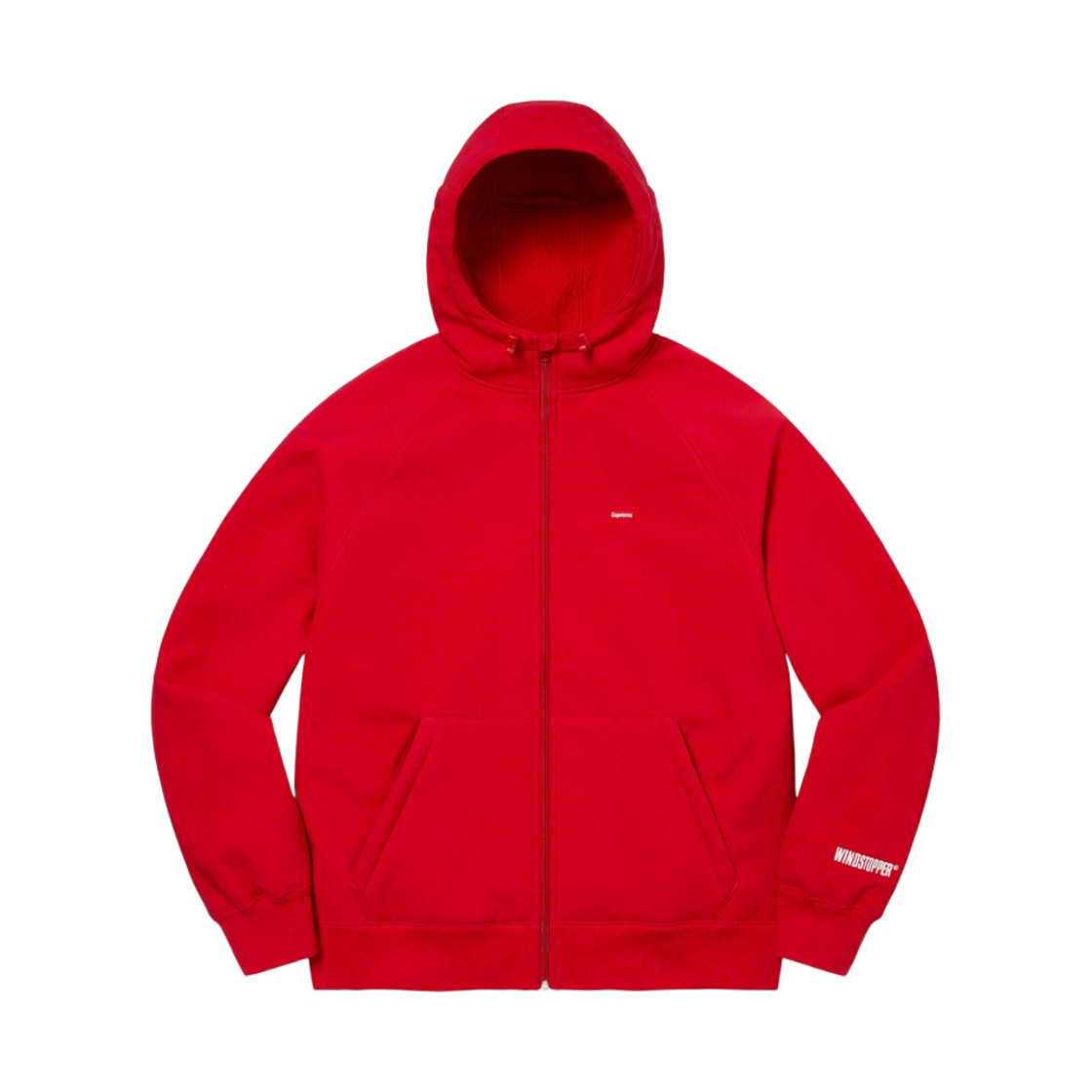 슈프림 윈드스토퍼 집업 후드 스웨트셔츠 레드 - 22FW(Supreme Windstopper Zip Up Hooded Sweatshirt Red - 22FW) - 1