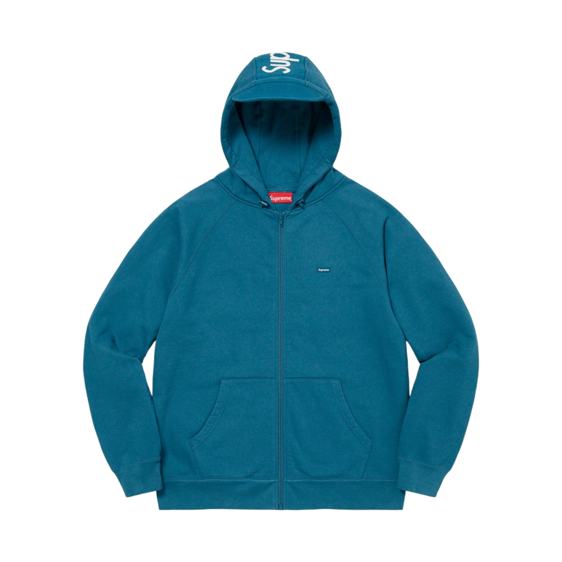 슈프림 브림 집업 후드 스웨트셔츠 마린 블루 - 22FW(Supreme Brim Zip Up Hooded Sweatshirt Marine Blue - 22FW) - 1