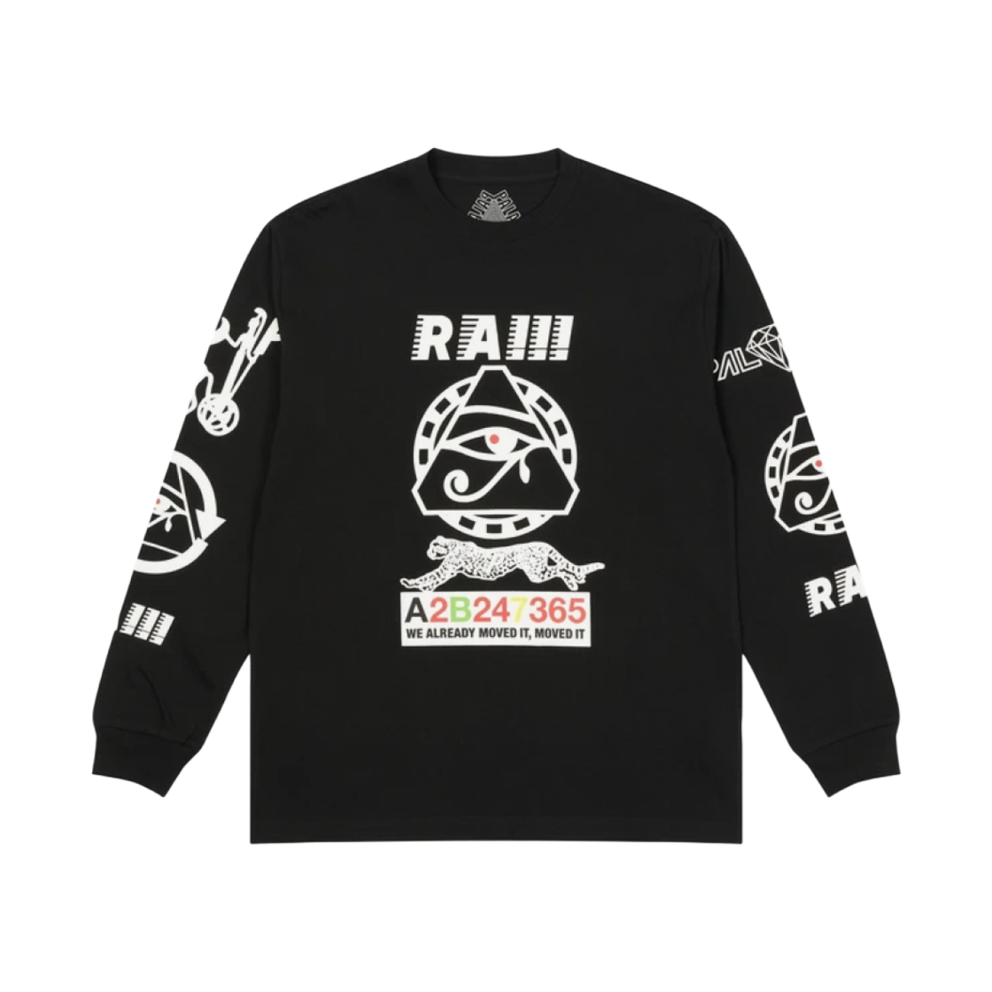 팔라스 RA 롱슬리브 블랙 - 21FW(Palace RA Long Sleeve Black - 21FW) - 1