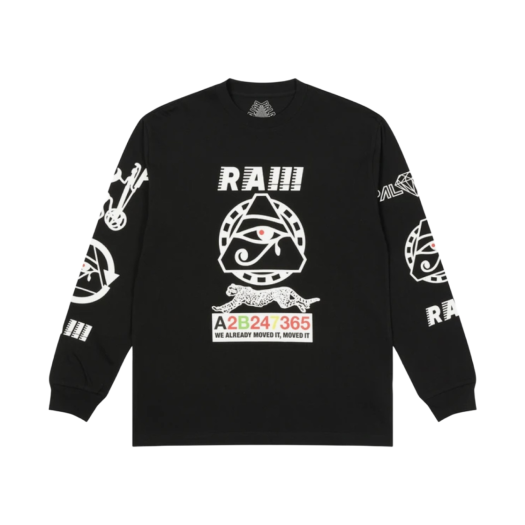 Palace RA Long Sleeve Black - 21FW