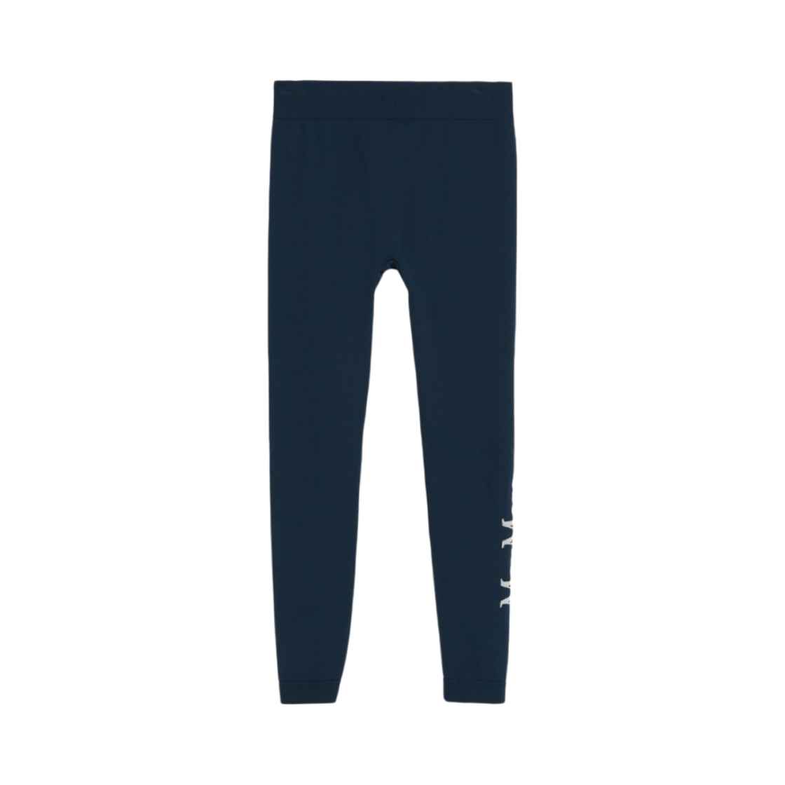 (W) S 막스마라 테크니컬 패브릭 로고 레깅스 미드나잇 블루((W) S Max Mara Technical Fabric Logo Leggings Midnight Blue) - 1