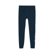 (W) S Max Mara Technical Fabric Logo Leggings Midnight Blue