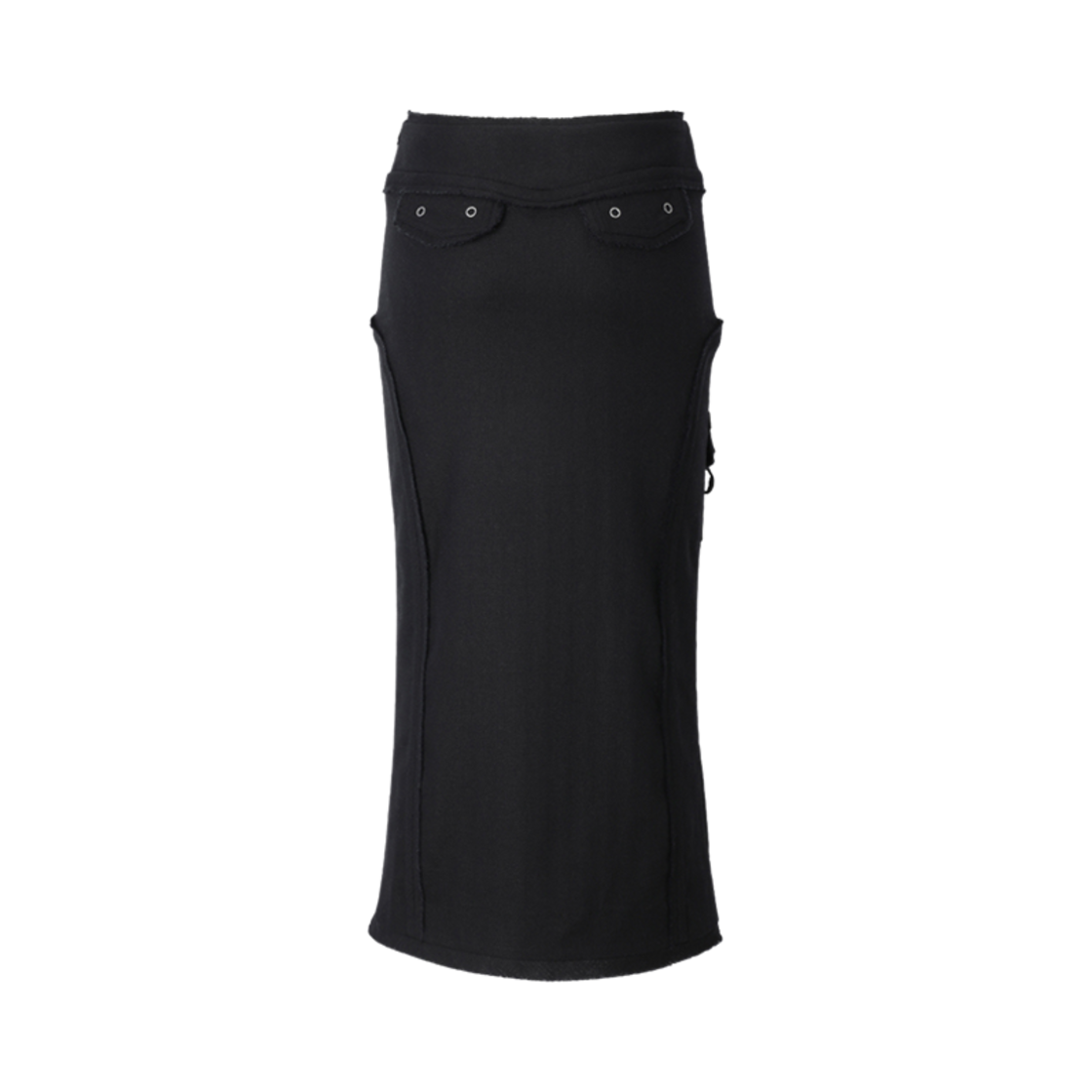 (W) 쓰리타임즈 에이브리 스커트 블랙((W) Threetimes Avery Skirt Black) - 2