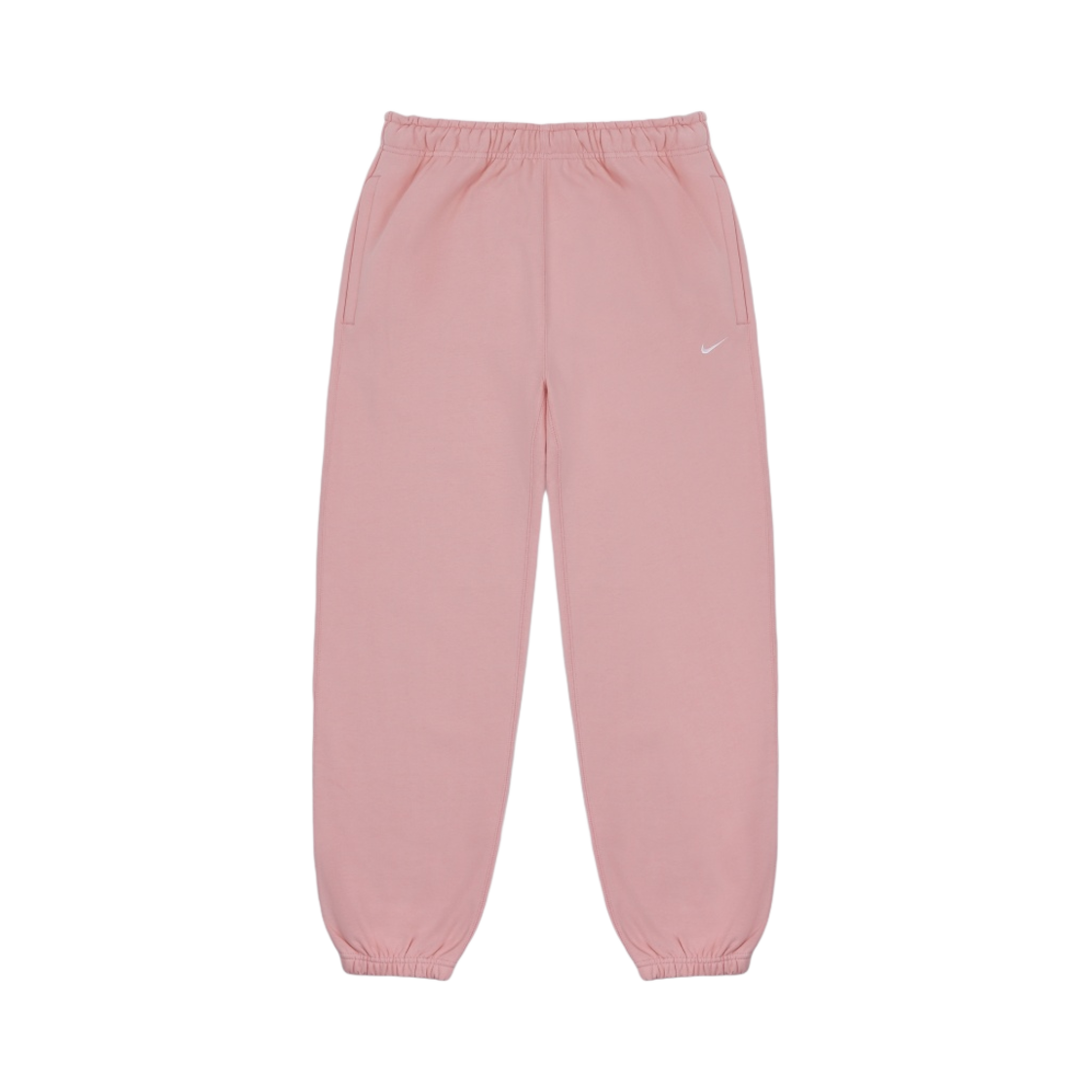 (W) 나이키 NRG 솔로 스우시 플리스 팬츠 블리치드 코랄 - 아시아