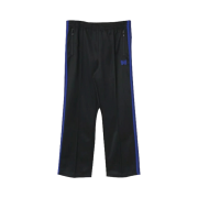Needles x Urban Research Track Pants Poly Smooth Black Blue