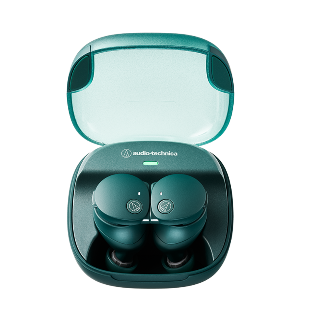 오디오테크니카 ATH-CKS50TW2 하이브리드 디지털 노이즈캔슬링 블루투스 이어폰 그레이(Audio-Technica ATH-CKS50TW2 Wireless Earbuds Green)
