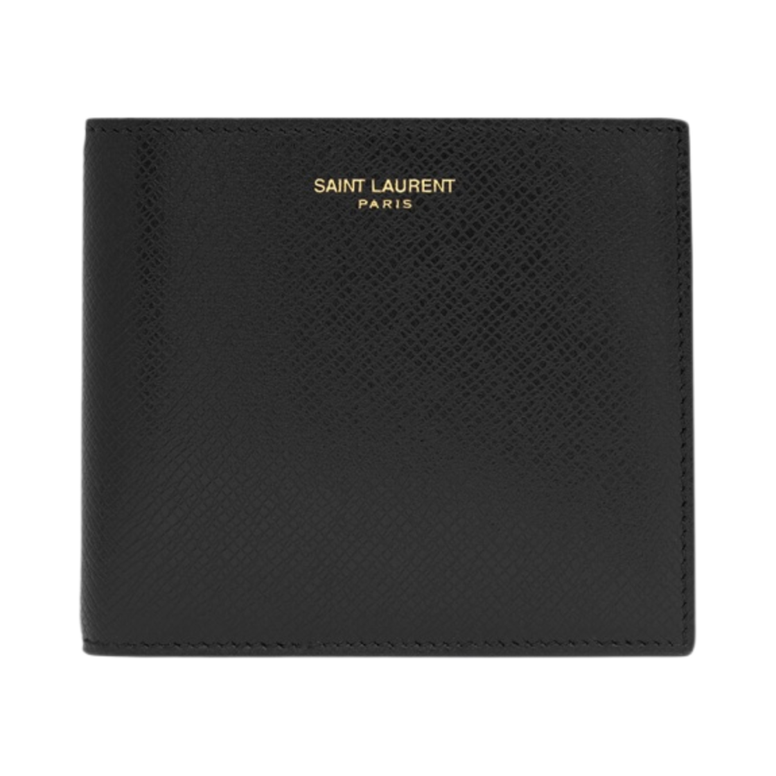 생로랑 파리 이스트 웨스트 월렛 코티드 바크 레더 블랙(Saint Laurent Paris East/West Wallet in Coated Bark Leather Black)